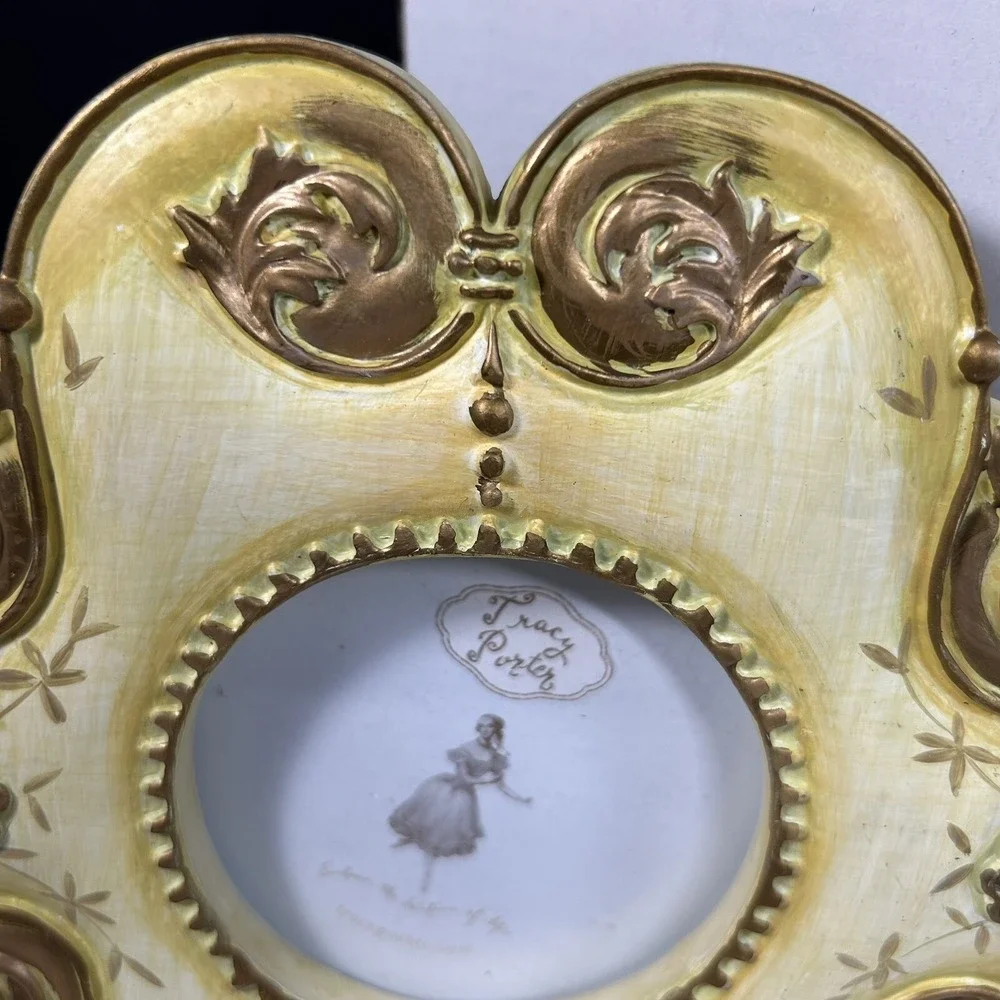 Vintage Tracy Porter Ornate Picture Cottage Frame Style Floral